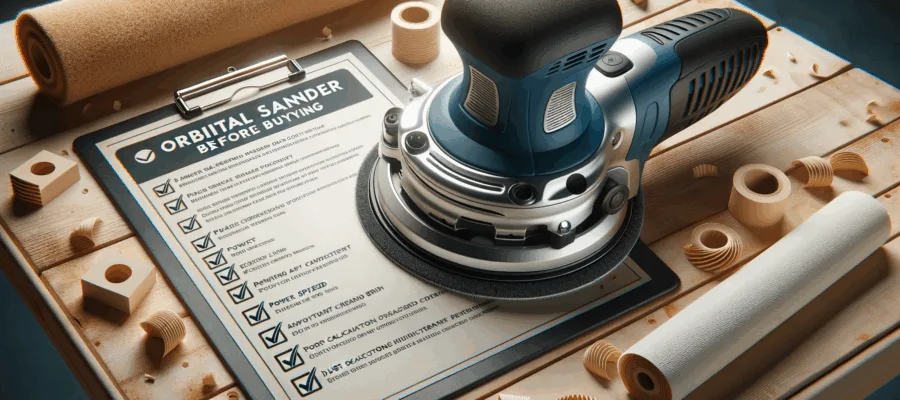 Exzenterschleifer Kaufcheckliste: Wichtige Kriterien vor dem Kauf