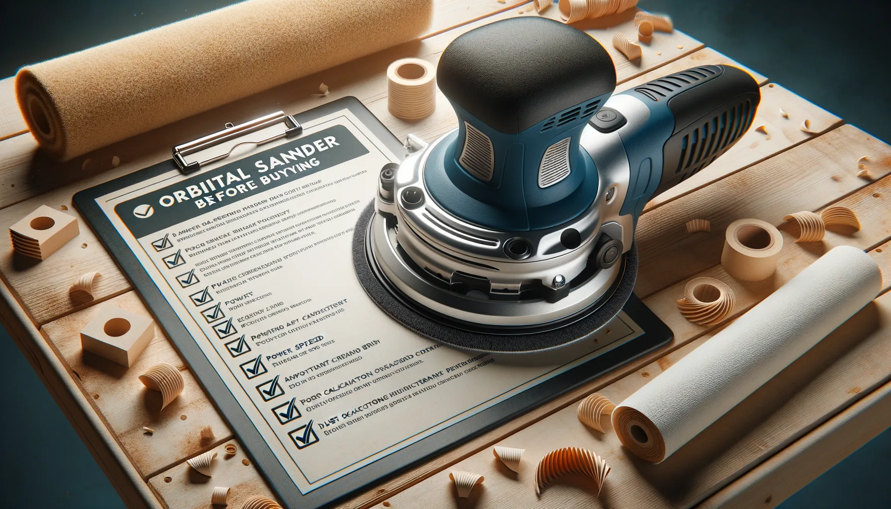 Exzenterschleifer Kaufcheckliste: Wichtige Kriterien vor dem Kauf