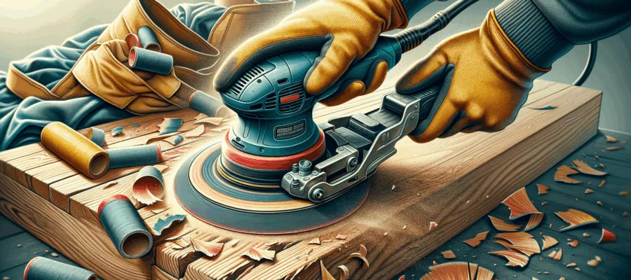 Exzenterschleifer Lack entfernen: Vorgehen ohne das Holz zu beschaedigen