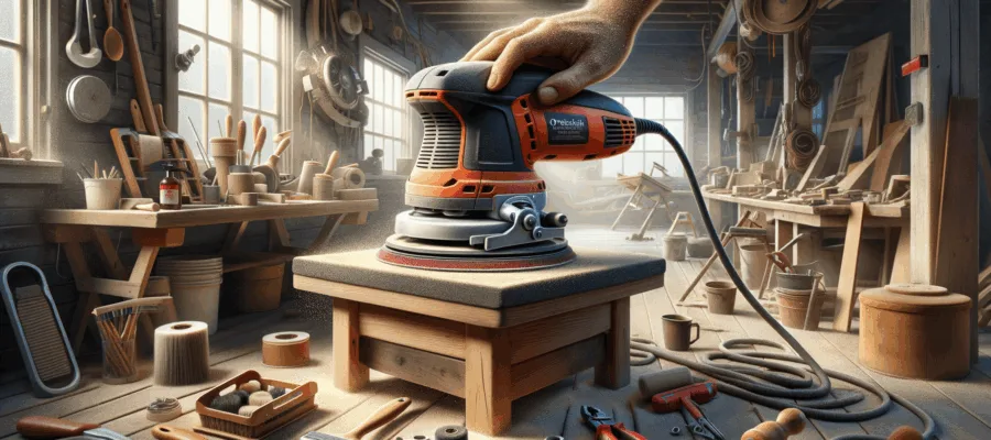 Kuriose Einsatzbereiche fuer Exzenterschleifer abseits der Werkstatt